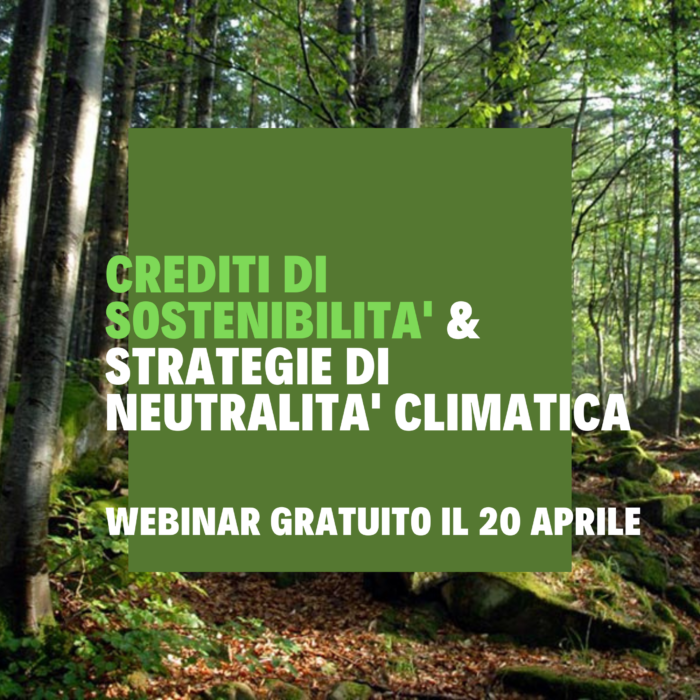 Le Foreste dell’Appennino per compensare le emissioni Crediti di Sostenibilità e Strategie di neutralità Climatica