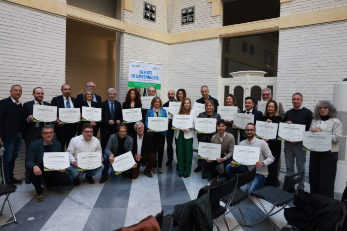 gruppo-sostenitori-completo Crediti di sostenibilità Consegna attestati febbraio 2024